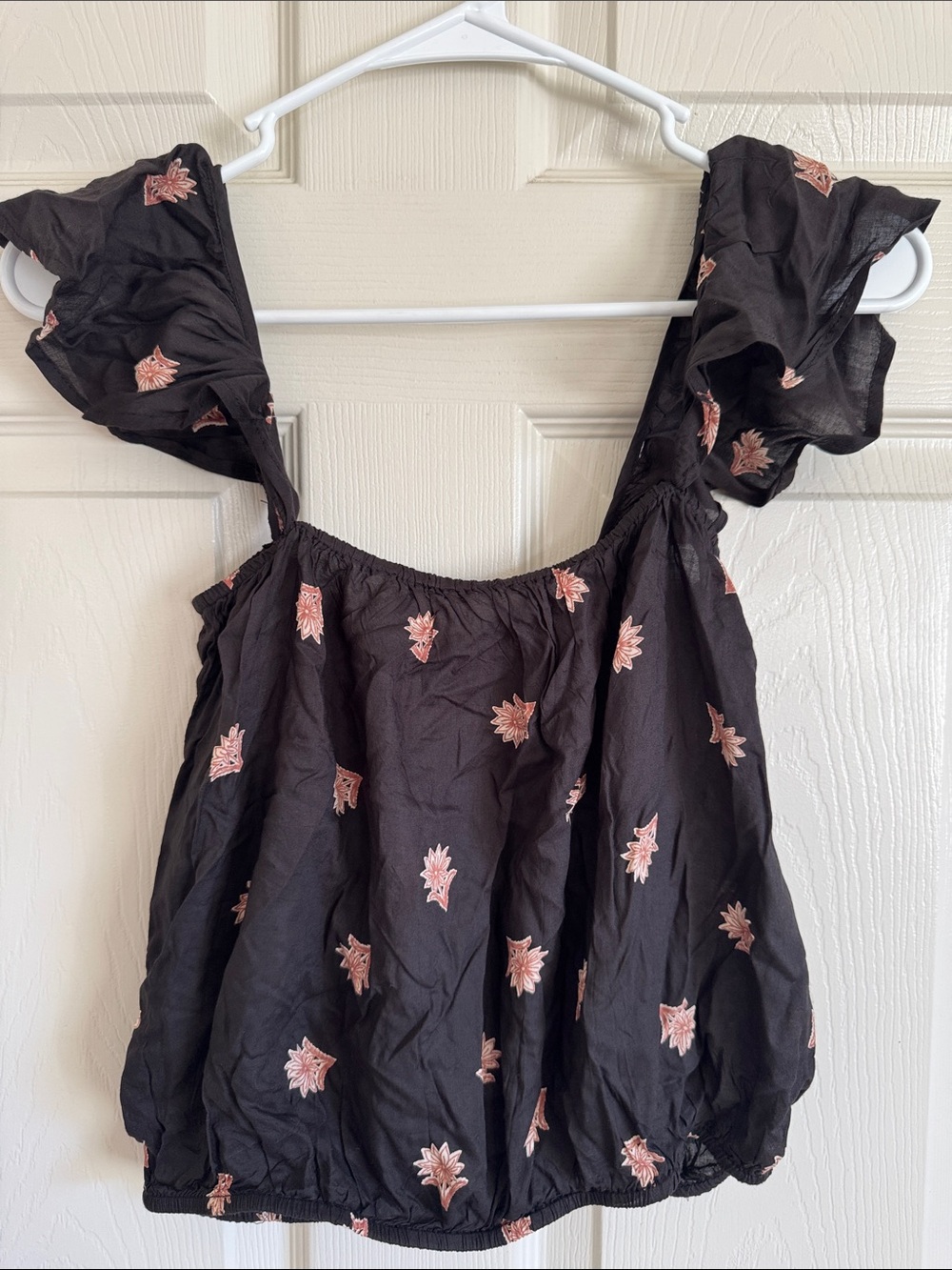 Amuse Society Off the Shoulder Crop Top Size Small